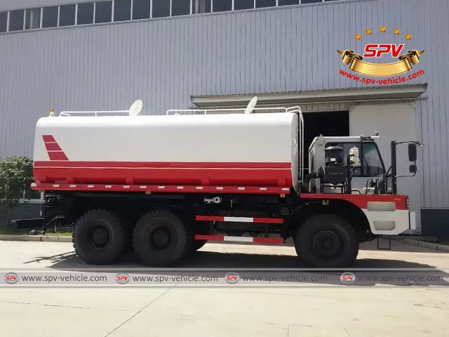 Right View of Mine Water Tanker (40,000 liters) Right View of Mine Water Tanker (40,000 liters)